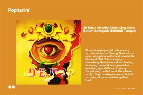 20 Tahun Cintailah Cinta: Cinta Dewa Belum Bertepuk Sebelah Tangan