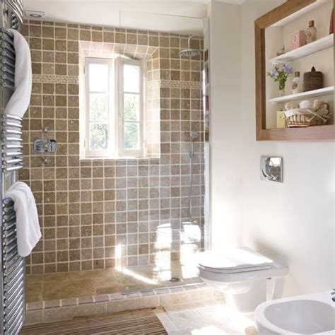 White or neutral colours are best for a small bathroom. Neutral bathroom | Bathroom designs | Bathroom tiles ...