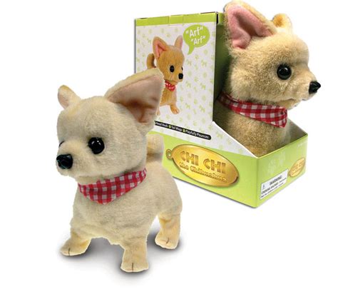 So whether your child prefers a fluffy giraffe, puppy, or bear, you can get a snuggly, adorable, and soft stuffed animal that will be. Chihuahua Dog Lifelike Stuffed Animal Barking Walking Wagging Electronic Toy