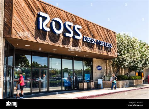 August 12, 2019 Sunnyvale / CA / USA - People shopping at a Ross Dress
