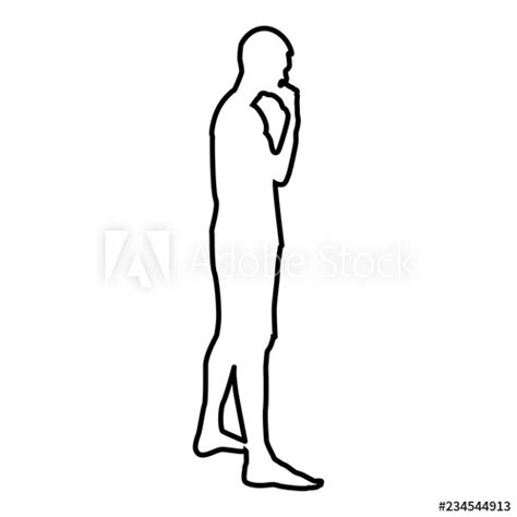 The first thing is the change of thinking. Person Thinking Drawing | Free download on ClipArtMag