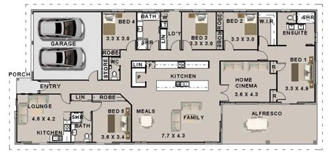 Maybe you would like to learn more about one of these? 5 Bed Room House Plan with Granny Flat | 5 bed house plans ...