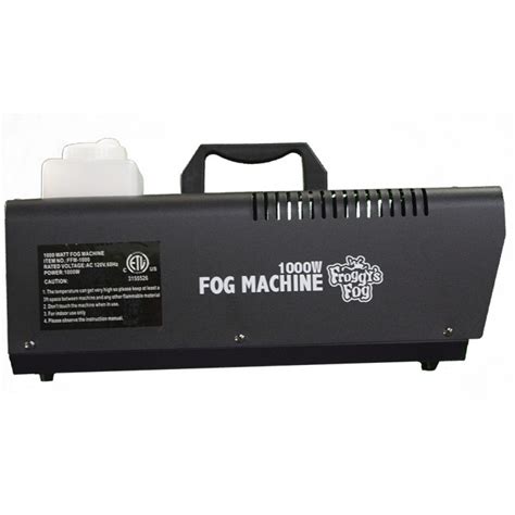 1000 Watt Fog Machine With Onoff Control Froggys Fog