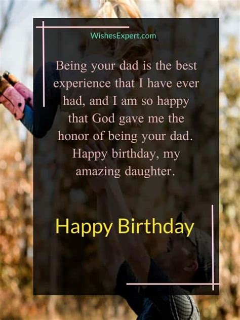 25 Best Birthday Wishes For Daughters From Dad