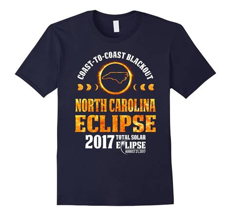 Coast To Coast Blackout North Carolina Eclipse T Shirt