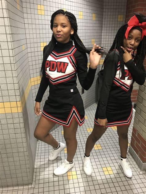 Fujiifajrr Squad Outfits Cheer Outfits Trendy Outfits Black Cheerleaders Football