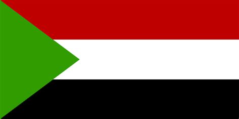 スーダンの国旗 世界の国旗