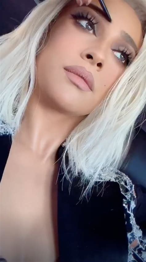 Shay Mitchell Blond Hair March 2019 Popsugar Beauty Photo 11