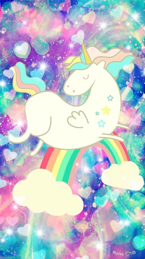 View 29 Wallpaper Galaxy Rainbow Cute Unicorn Pictures
