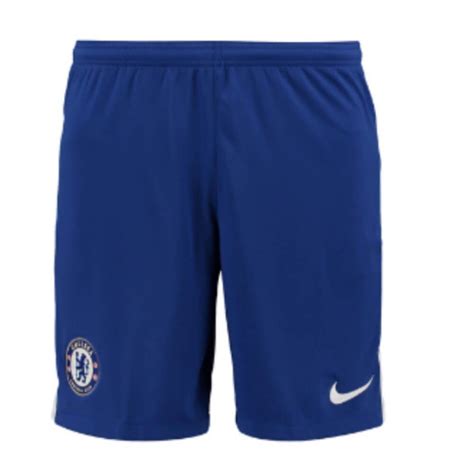 Chelsea Home Shorts 201718 Official Nike Football Shorts