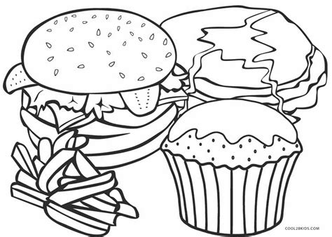 Free Printable Food Coloring Pages for Kids - Cool2bKids