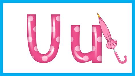 The alphabet letter u, by itself, makes 9 sounds and 3 combined sounds. The Letter U | Videos | Anywhere Teacher