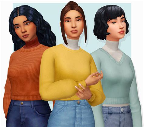 Sims 4 Cut Sweater