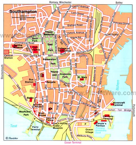 Southampton Map