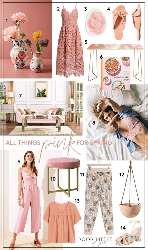 All Things Pink For Spring Check Fashion And Home Decor Finds