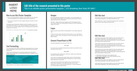 Free Presentation Poster Templates And Powerpoint Slides