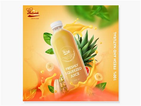 Fruit Juice Ad Design By Emego Samuel Ekemena On Dribbble
