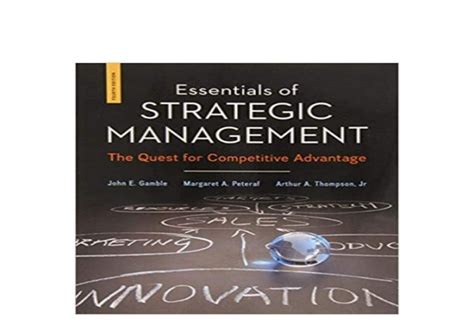 Download Pdf Library Essentials Of Strategic Management The Quest