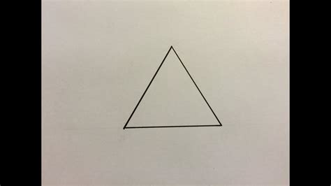 Comment Dessiner Un Triangle Equilatéral How To Draw A Equilateral