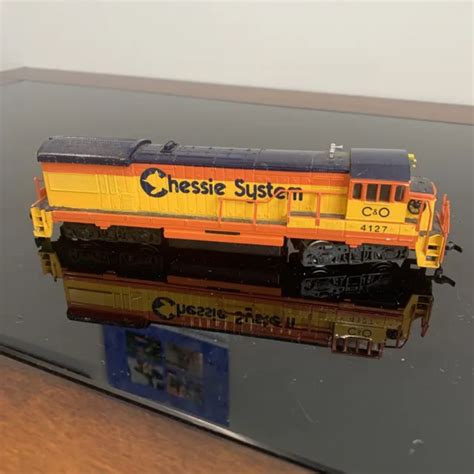 Bachmann Chessie System 4127 Locomotive Ho Scale Model Train Engine