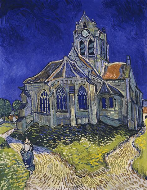 The Education Of A Pulp Writer The Church At Auvers 1890 By Vincent