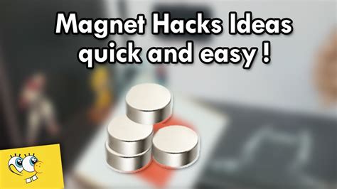 Magnet Tricks Simple Magnet Life Hacks Youtube
