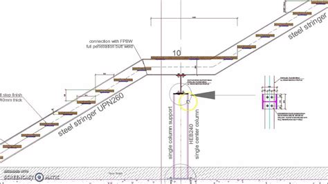 Steel Staircase Details Dwg Free Download