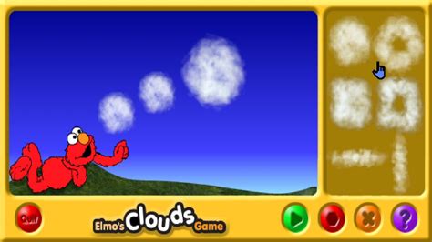 Sesame Street Clouds