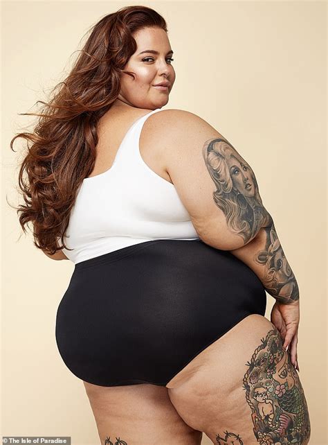 Tess Holliday Poses In Her Underwear For New Fake Tan Campaign Daily