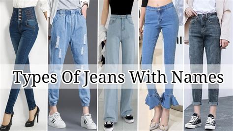 Types Of Jeans For Girls And Women With Names Jeans Name List