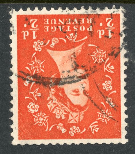 Gb Stamp 1952 54 Queen Elizabeth Ii Sg515wi 0 5d Wilding Definitive