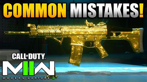 Modern Warfare 2 How To Get Gold Camos As Fast A Possible Youtube