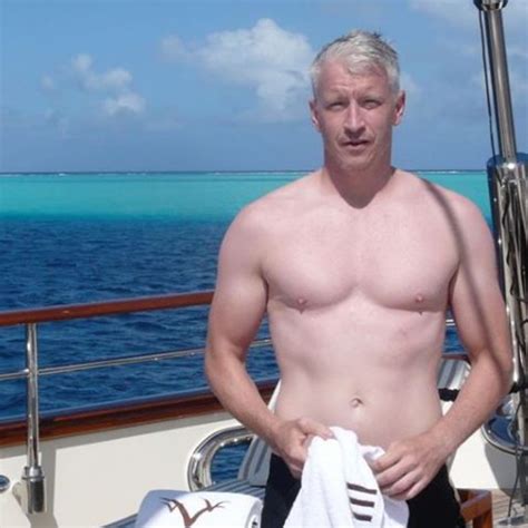 andy cohen angers anderson cooper by posting shirtless photos of cnn host gold coast bulletin