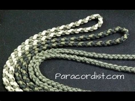 In this tutorial i show you how to braid the most basic round braid used in the paracord crafts. Paracordist how to tie a four strand round braid with ...