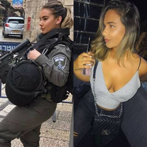 Beautiful Badasses In And Out Of Uniform 41 Photos With Images Army Girl Idf Women
