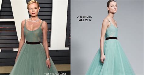 Kate Bosworth In J Mendel At The 2017 Vanity Fair Oscar Party