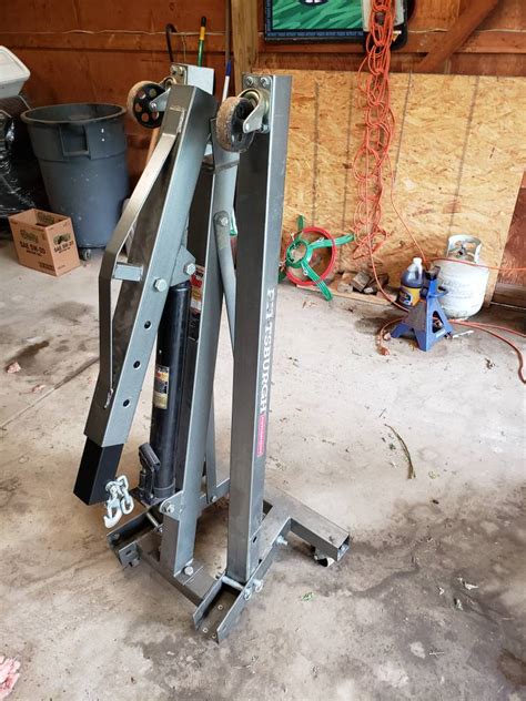 I'd go 2 ton and be done with it Harbor Freight Engine Hoist 2 Ton / Harbor Freight Coup ...