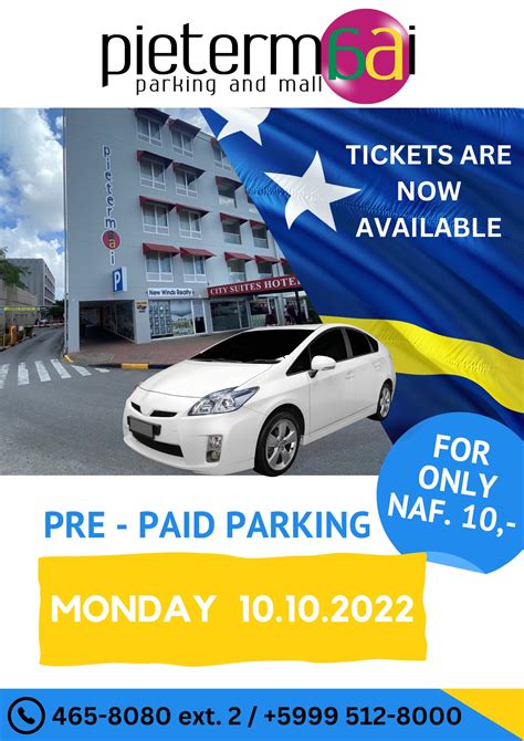 Get Your ticket today at... - Pietermaai Parking & Mall