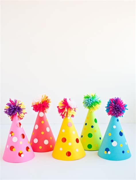 10 Adorable Diy Party Hat Ideas To Match Your Party Theme On Love The Day