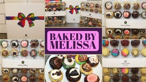 baked by melissa cupcakes in 12 flavors review youtube
