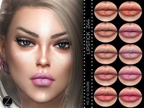 Lipstick Z44 By Zenx At Tsr Sims 4 Updates