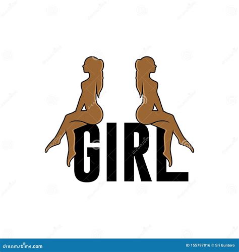 Girl Logo Designs Concept Stock Illustration Illustration Of Isolated 155797816