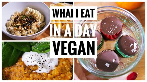 What I Eat In A Day Vegan Veganuary Tips Youtube