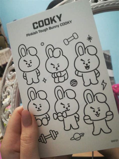 Print images for free in good quality and in a4 format. Coloring Book Bt21 Coloring Pages - Ablaze Drawing