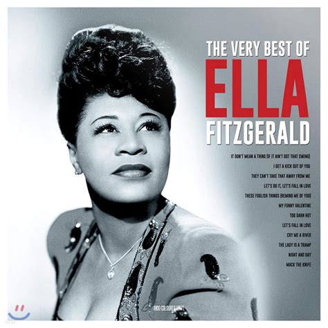 Ella Fitzgerald 엘라 피츠제럴드 The Very Best of Ella Fitzgerald LP 예스
