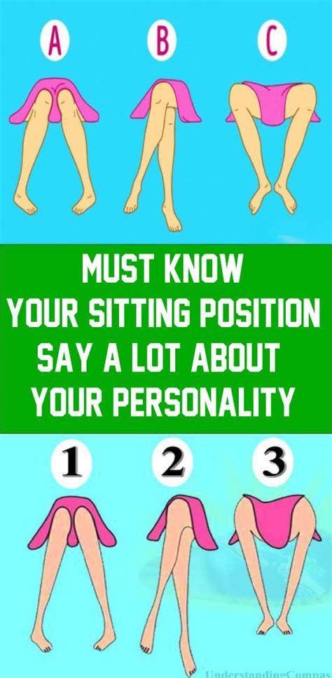 Your Sitting Position Say A Lot About Your Personality Check Out Health Tips Healthy Tips