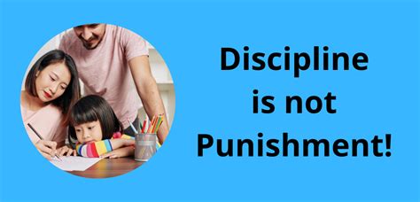 discipline is not punishment — relavate