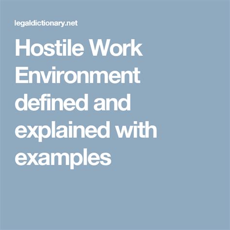 Hostile Work Environment Defined And Explained With Examples Hostile