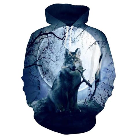 Wolf Hoodies For Sale 2023 Wooded Wolf Sweatshirts Hoodie