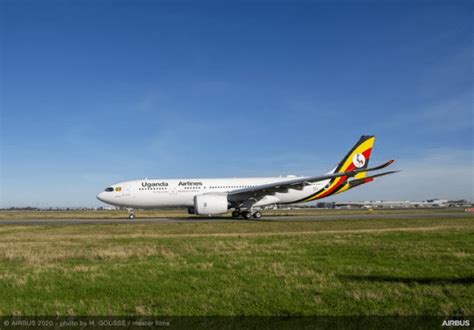 Ugandaairlines First Airbus A330 800neo Completes First Test Flight